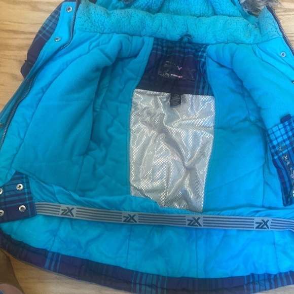 Zero Xposure Plaid ski snow jacket small - Picture 8 of 12